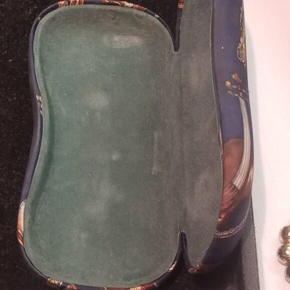 Vintage Nicole Miller Eyeglass Case - Musical Instruments Design - Picture 5 of 6